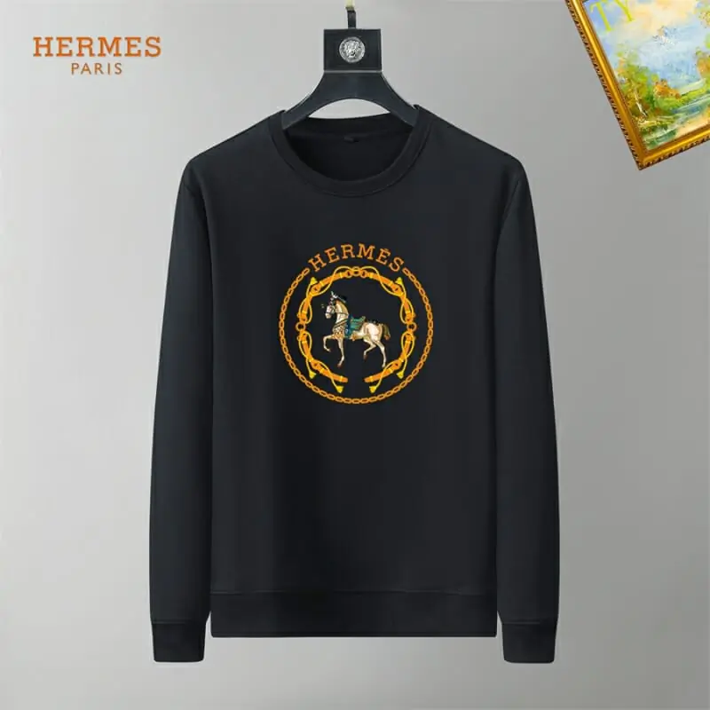 hermes sweatshirt manches longues pour homme s_1254363